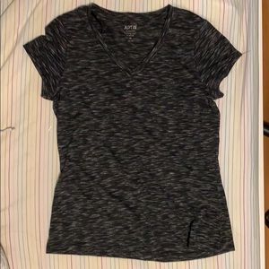 Marbled Gray V-neck T-shirt